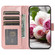iPhone 16e / 17e Rose Butterfly Embossed Leather Phone Case - Rose Gold