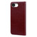 iPhone 16e / 17e Rose Embossed Flip PU Leather Phone Case - Brown