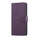 iPhone 16e / 17e Rose Flower Embossed 3-Card Slots Leather Phone Case - Deep Purple