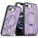 iPhone 16e / 17e Rotating Ring Holder Magnetic MagSafe Phone Case - Purple