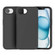 iPhone 16e / 17e Rubber Oil Surface Solid Color Phone Case - Black