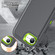 iPhone 16e / 17e Rugged PC + Silicone Phone Case with Holder - Grey+Fresh Green