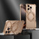 iPhone 16e / 17e S Shaped 360 Holder Airbag Frameless MagSafe Metal Phone Case - Desert Gold