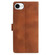 iPhone 16e / 17e Secret Garden Butterfly Pattern Leather Phone Case - Brown