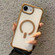iPhone 16e / 17e Semi-transparent Skin Feel Frosted MagSafe Phone Case - Brown