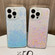 iPhone 16e / 17e Sequins Glitter Gradient Epoxy TPU Phone Case - Pink