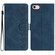 iPhone 16e / 17e Seven Butterflies Embossed Leather Phone Case - Blue