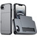 iPhone 16e / 17e Shockproof Armor Phone Case with Card Slot - Grey