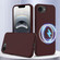 iPhone 16e / 17e Shockproof Silicone Magsafe Phone Case - Plum Color