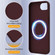 iPhone 16e / 17e Shockproof Silicone Magsafe Phone Case - Plum Color