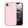 iPhone 16e / 17e Shockproof Terminator Transparent Phone Case - Pink
