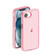 iPhone 16e / 17e Shockproof Terminator Transparent Phone Case - Pink