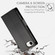 iPhone 16e / 17e Side Buckle Magnetic Frosted Leather Phone Case - Black