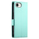iPhone 16e / 17e Side Buckle Magnetic Frosted Leather Phone Case - Mint Green