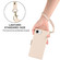 iPhone 16e / 17e Side Buckle RFID Anti-theft Leather Phone Case - Apricot