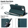 iPhone 16e / 17e Side Buckle RFID Anti-theft Leather Phone Case - Green