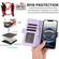 iPhone 16e / 17e Side Buckle RFID Anti-theft Leather Phone Case - Light Purple