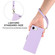 iPhone 16e / 17e Side Buckle RFID Anti-theft Leather Phone Case - Light Purple