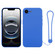 iPhone 16e / 17e Silicone Phone Case with Wrist Strap - Royal Blue