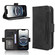 iPhone 16e / 17e Skin Feel Calf Texture Card Slots Leather Phone Case - Black