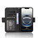 iPhone 16e / 17e Skin Feel Calf Texture Card Slots Leather Phone Case - Black