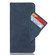 iPhone 16e / 17e Skin Feel Calf Texture Card Slots Leather Phone Case - Blue