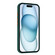 iPhone 16e / 17e Skin Feel Card Contrast Color Button TPU Phone Case - Dark Green