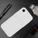 iPhone 16e / 17e Skin Feel Card Contrast Color Button TPU Phone Case - White