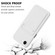 iPhone 16e / 17e Skin Feel Card Contrast Color Button TPU Phone Case - White