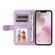 iPhone 16e / 17e Skin Feel Life Tree Leather Phone Case - Purple
