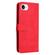 iPhone 16e / 17e Skin Feel Life Tree Leather Phone Case - Red