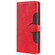 iPhone 16e / 17e Skin Feel Magnetic Buckle Leather Phone Case - Red