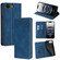 iPhone 16e / 17e Skin Feel Magnetic Leather Phone Case - Blue