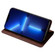 iPhone 16e / 17e Skin Feel Magnetic Leather Phone Case - Dark Brown