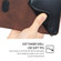iPhone 16e / 17e Skin Feel Magnetic Leather Phone Case - Dark Brown