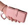 iPhone 16e / 17e Skin Feel Multi Card Slots Zipper Wallet Leather Phone Case - Pink