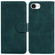 iPhone 16e / 17e Skin Feel Pure Color Flip Leather Phone Case - Green