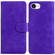 iPhone 16e / 17e Skin Feel Pure Color Flip Leather Phone Case - Purple