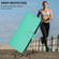 iPhone 16e / 17e Skin Feel Solid Color Leather Phone Case with Lanyard - Green