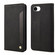 iPhone 16e / 17e Skin Feel Splicing Leather Phone Case - Black
