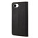 iPhone 16e / 17e Skin Feel Splicing Leather Phone Case - Black