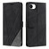 iPhone 16e / 17e Skin Feel Splicing Leather Phone Case - Black