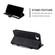 iPhone 16e / 17e Skin Feel Splicing Leather Phone Case - Black