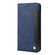 iPhone 16e / 17e Skin Feel Splicing Leather Phone Case - Blue