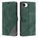 iPhone 16e / 17e Skin Feel Splicing Leather Phone Case - Green