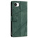iPhone 16e / 17e Skin Feel Splicing Leather Phone Case - Green