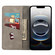 iPhone 16e / 17e Skin Feel Splicing Leather Phone Case - Grey
