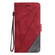 iPhone 16e / 17e Skin Feel Splicing Leather Phone Case - Red