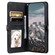 iPhone 16e / 17e Skin Feel Totem Embossed Leather Phone Case - Black