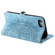 iPhone 16e / 17e Skin Feel Totem Embossed Leather Phone Case - Blue